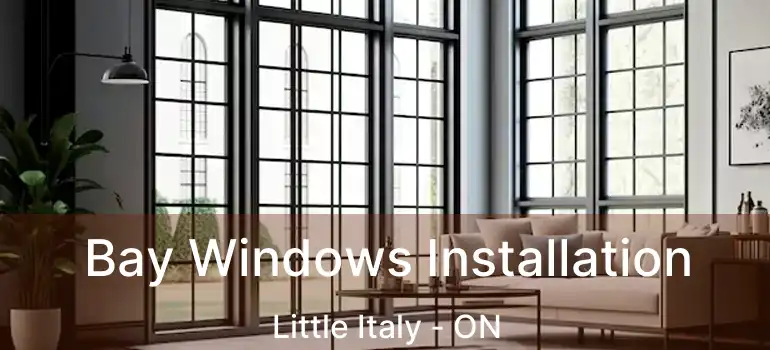  Bay Windows Installation Little Italy - ON