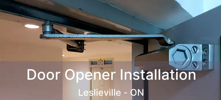  Door Opener Installation Leslieville - ON