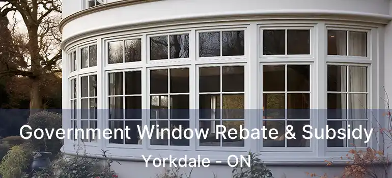  Government Window Rebate & Subsidy Yorkdale - ON
