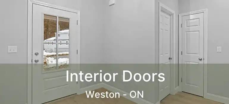  Interior Doors Weston - ON