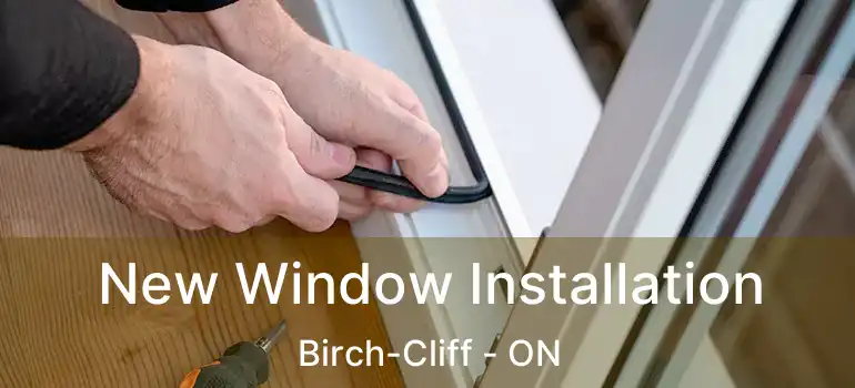  New Window Installation Birch-Cliff - ON