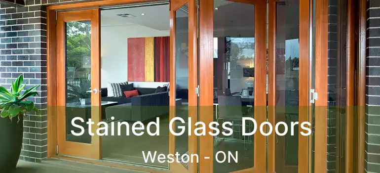  Stained Glass Doors Weston - ON