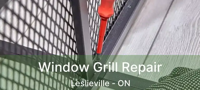  Window Grill Repair Leslieville - ON