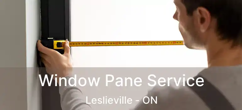  Window Pane Service Leslieville - ON