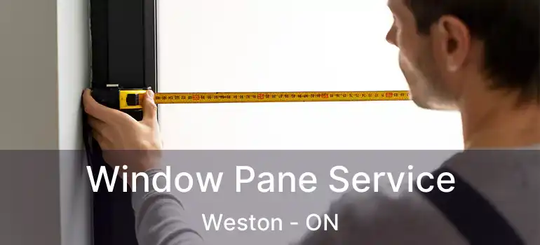  Window Pane Service Weston - ON