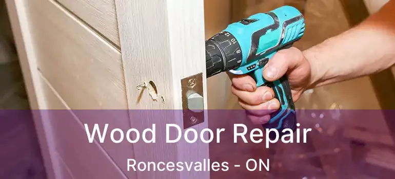 Wood Door Repair Roncesvalles - ON